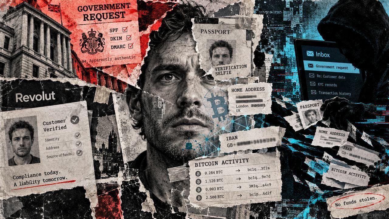 Image for article: Revolut tricked into handing hackers the passports and Bitcoin histories of wealthy customers